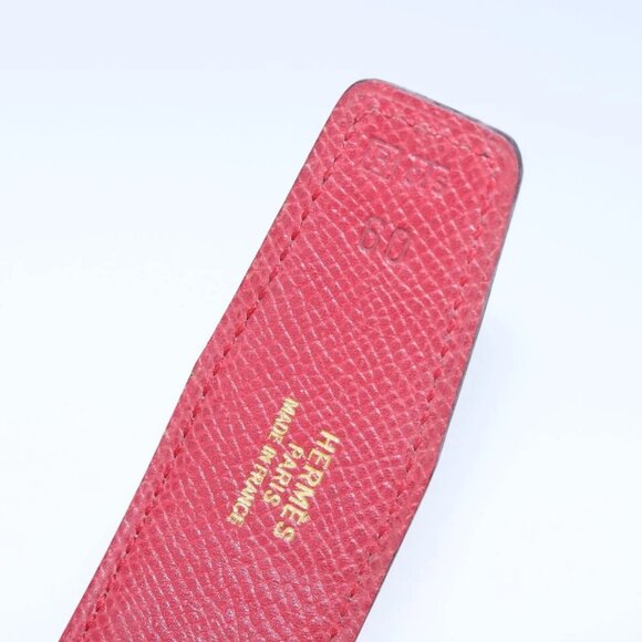 HERMES Belt Leather 29.5"""""""""""""""""""""""""""""""" Brown Auth - Picture 13 of 15